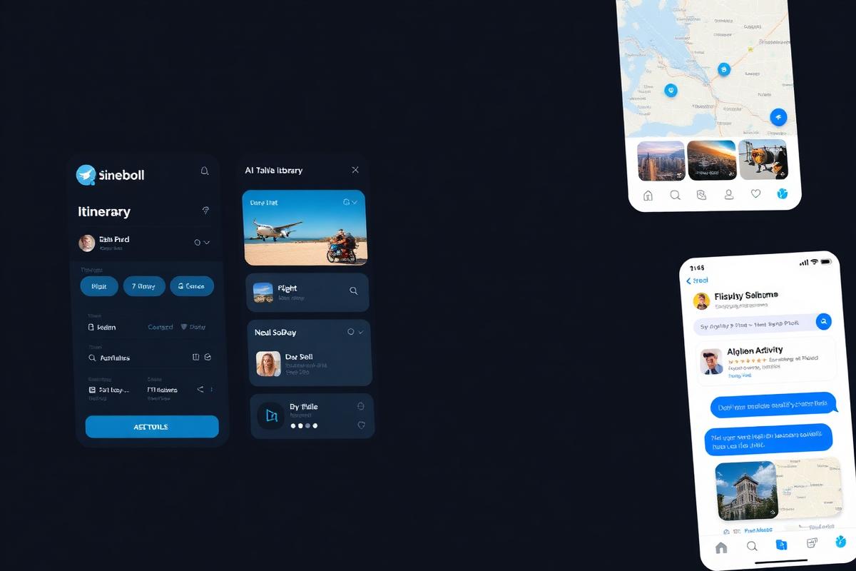 Travel AI Planner interface screenshot